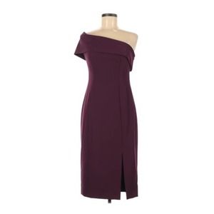 Eliza J One Shoulder Cocktail Dress NWT 8
